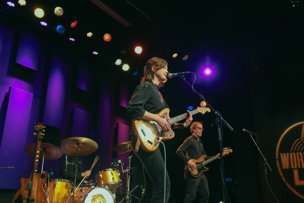Mary Timony was elevating and electrifying at Free at Noon