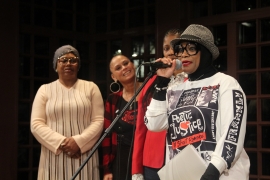 Listen to Queens of the Penstroke on ‘Live At The Writers House’