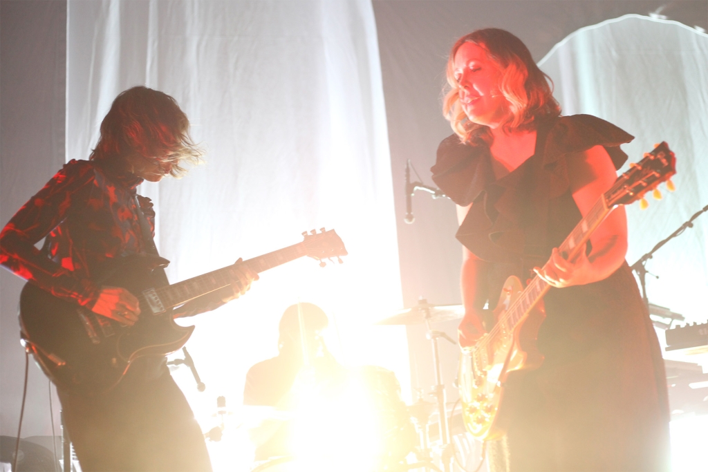 Sleater-Kinney played three decades of music at a sold-out Theatre of Living Arts
