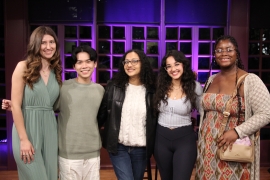 Listen to a group of youth poets laureate read their work on ‘Live At The Writers House’
