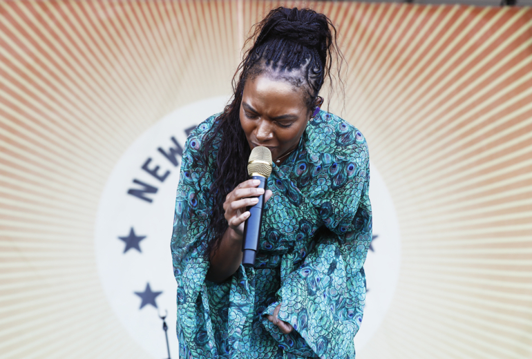 Allison Russell at the Newport Folk Festival 2024 | Photo by Heather Hurlock