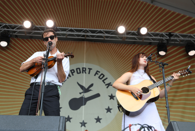 Cunningham/Bird at the Newport Folk Festival 2024 | Photo by Heather Hurlock