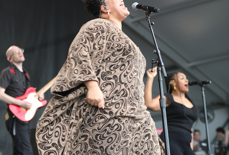 Brittany Howard at the Newport Folk Festival 2024 | Photo by Heather Hurlock