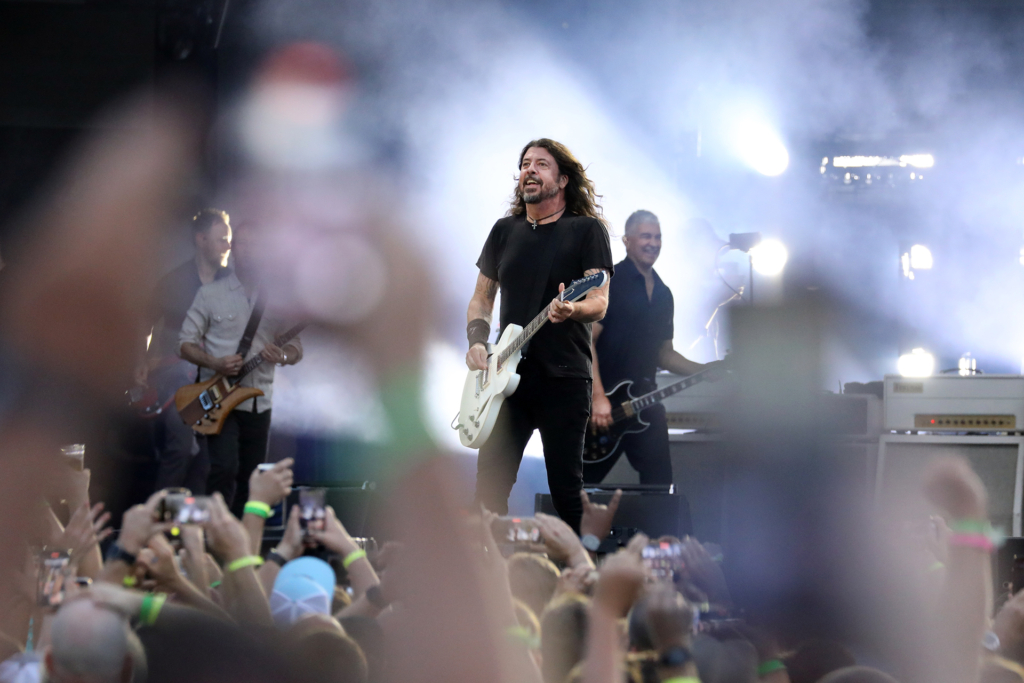 The fast and furious Foo Fighters are playful and poignant at Hersheypark Stadium
