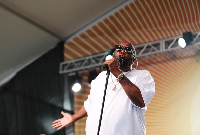 Killer Mike at the Newport Folk Festival 2024 | Photo by Heather Hurlock