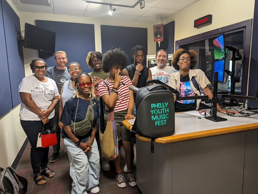 Getting psyched for Philly Youth Music Fest on WXPN Local