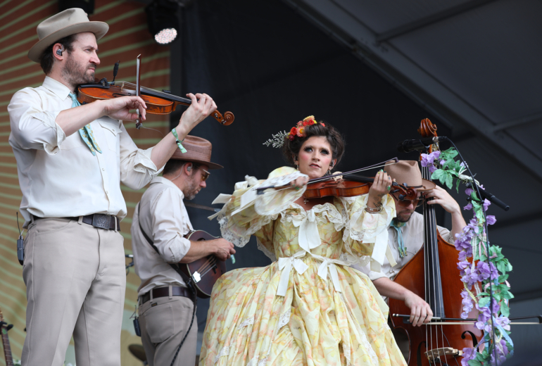 Sierra Ferrell at the Newport Folk Festival 2024 | Photo by Heather Hurlock