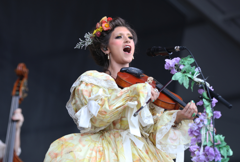 Sierra Ferrell at the Newport Folk Festival 2024 | Photo by Heather Hurlock