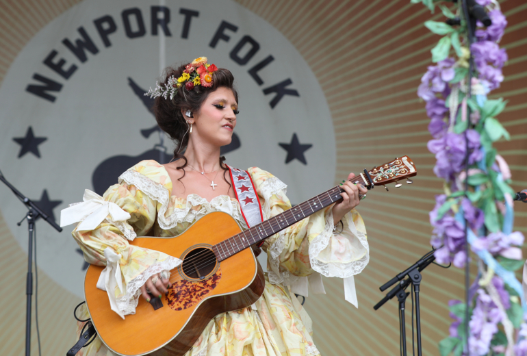 Sierra Ferrell at the Newport Folk Festival 2024 | Photo by Heather Hurlock