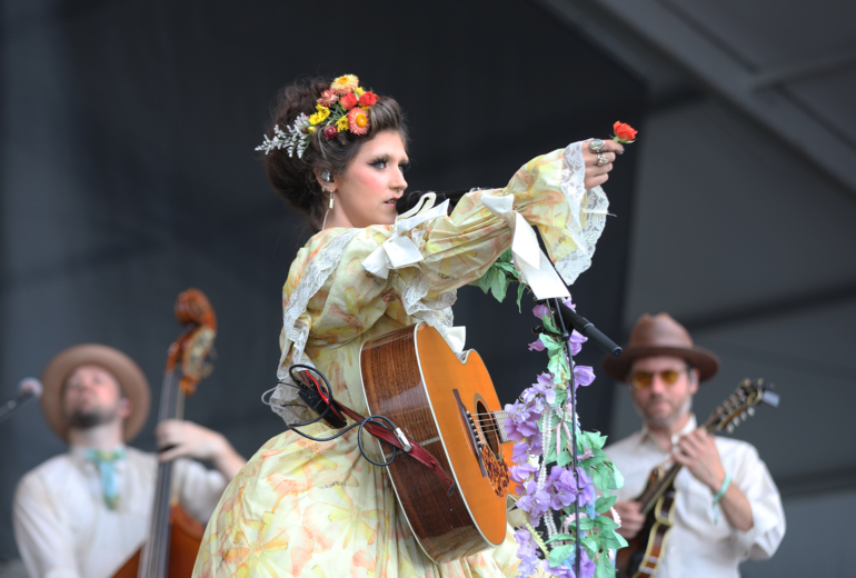 Sierra Ferrell at the Newport Folk Festival 2024 | Photo by Heather Hurlock