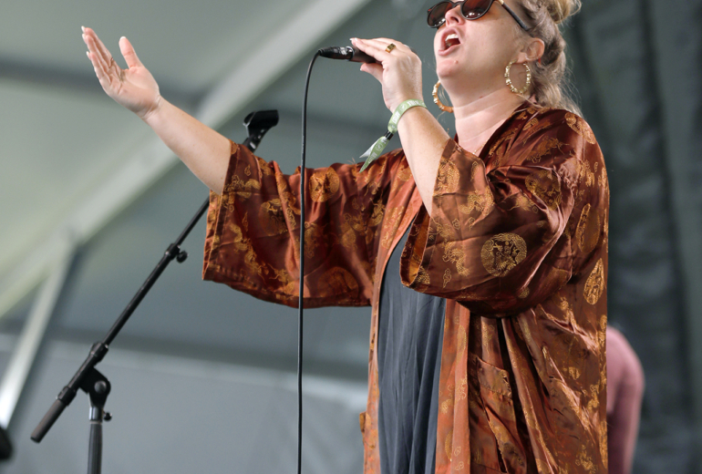 Sir Woman at the Newport Folk Festival 2024 | Photo by Heather Hurlock