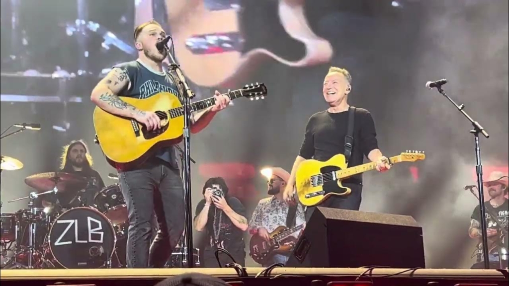 Watch Bruce Springsteen, The Lumineers, and more join Zach Bryan on his second night in Philly