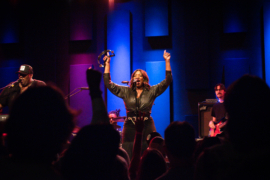 The War and Treaty raise spirits on a Friday night at World Cafe Live