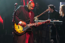 Watch Bartees Strange take “Backseat Banton” to Jimmy Kimmel