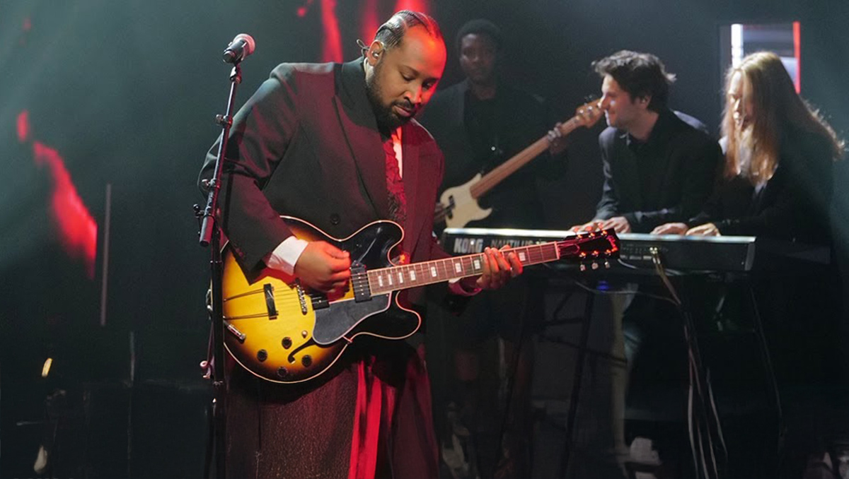 Watch Bartees Strange take “Backseat Banton” to Jimmy Kimmel
