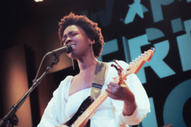 Uwade celebrates album release day with the Free At Noon crowd