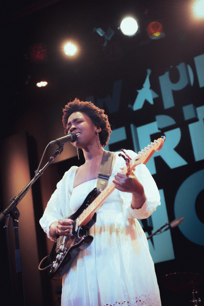 Uwade celebrates album release day with the Free At Noon crowd