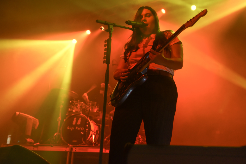 Gigi Perez creates a comfort zone at the  TLA