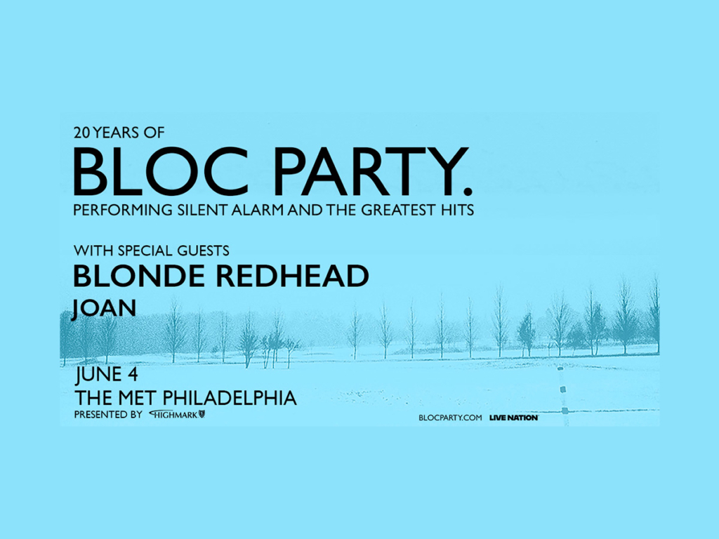 Ticket Giveaway: BLOC PARTY