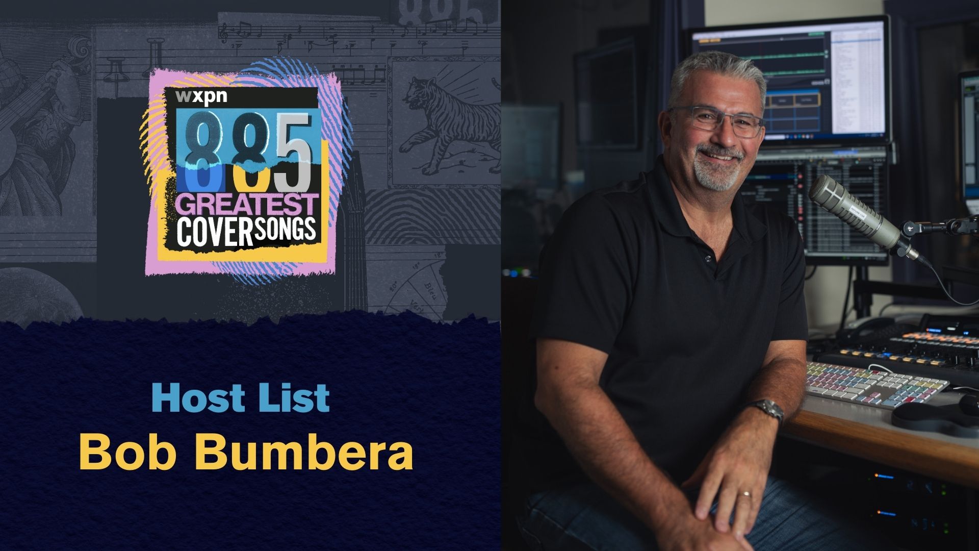 Headshot of Bob Bumbera – XPN Morning Show Co-Host