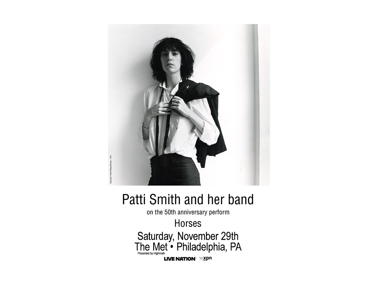 Ticket Giveaway: PATTI SMITH AND HER BAND