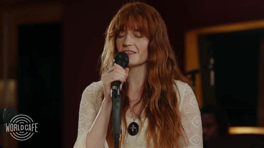Florence and the Machine – “Cosmic Love” (Live for World Cafe)