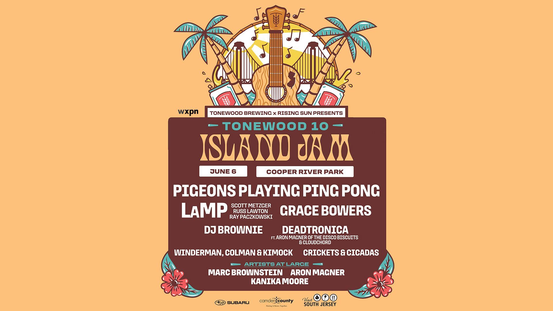 Ticket Giveaway: TONEWOOD 10 ISLAND JAM