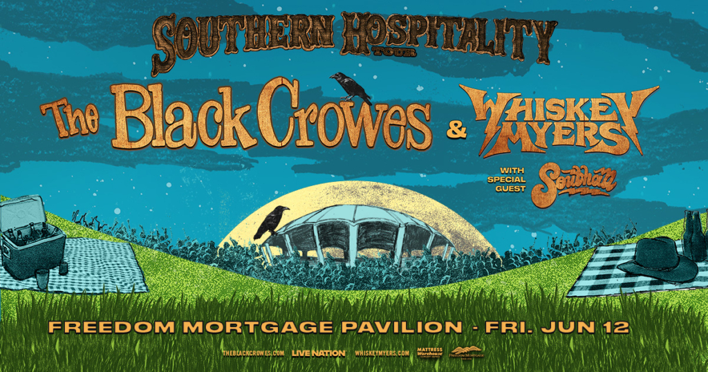 Ticket Giveaway: THE BLACK CROWES + WHISKEY MYERS