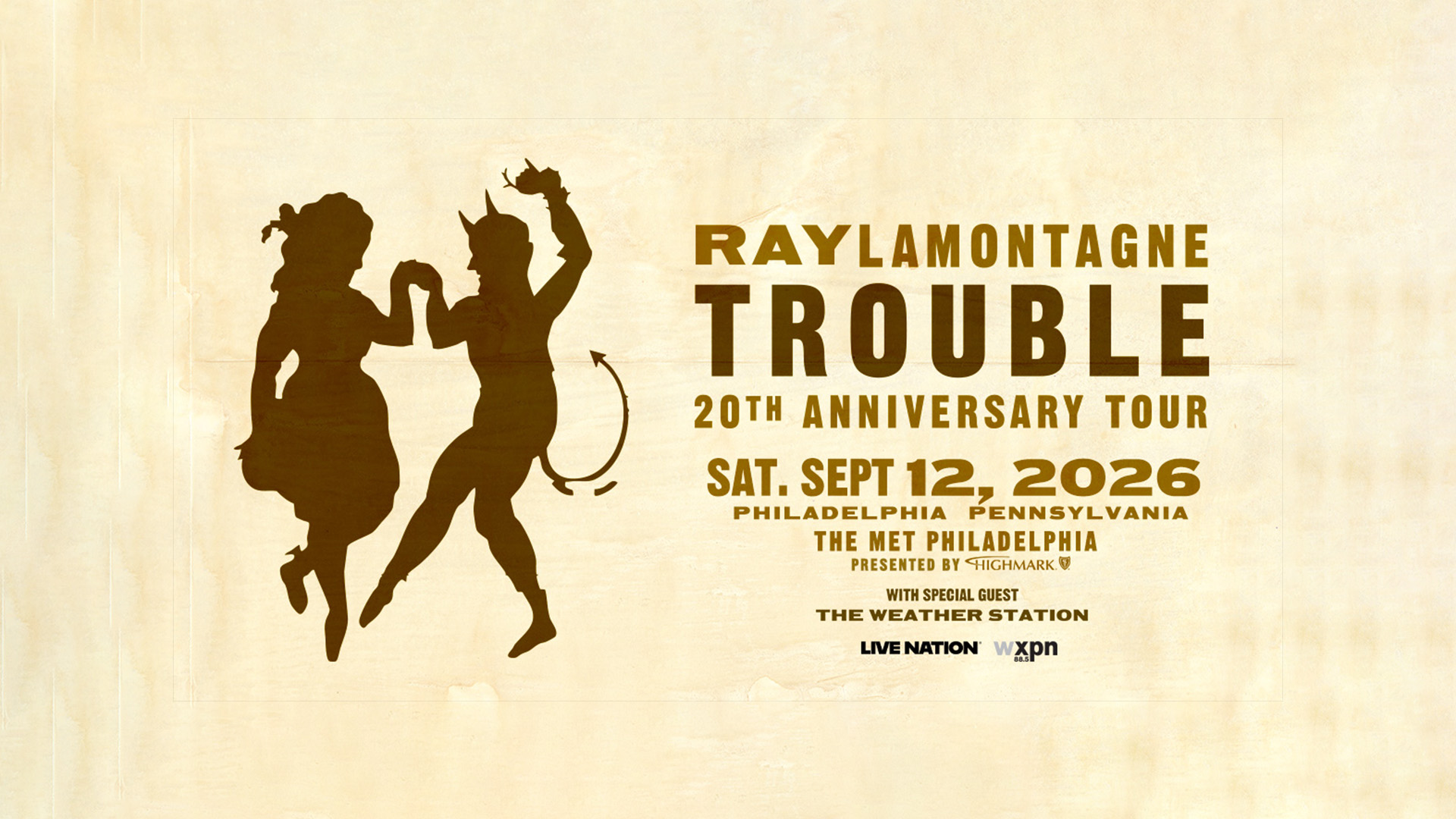 Ticket Giveaway: RAY LAMONTAGNE