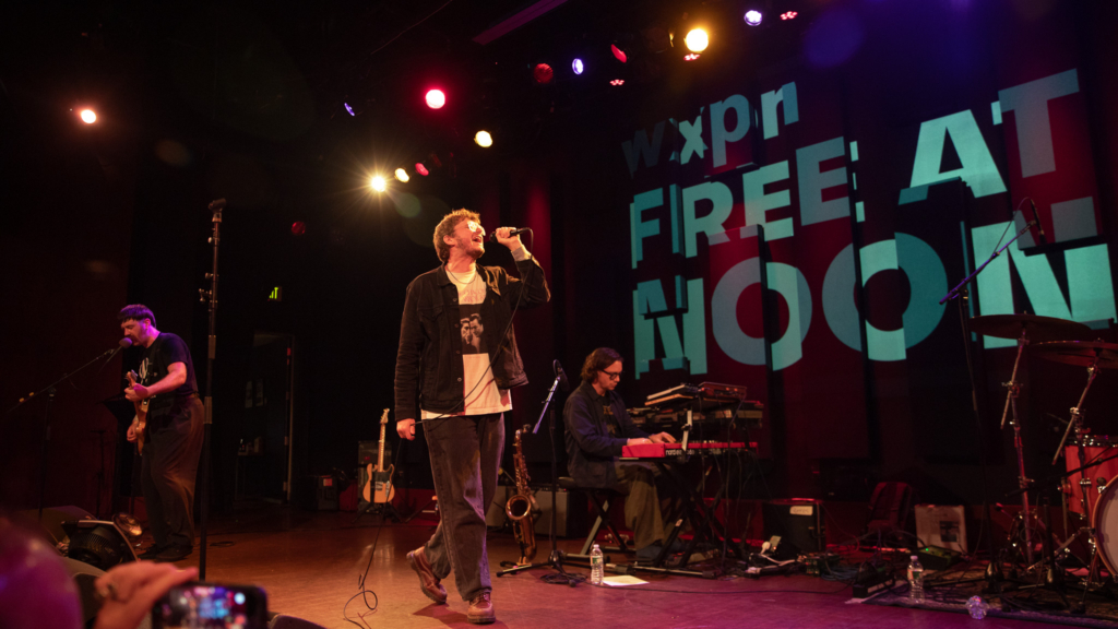 Yard Act throws punky dance party at Free At Noon