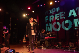 Yard Act throws punky dance party at Free At Noon