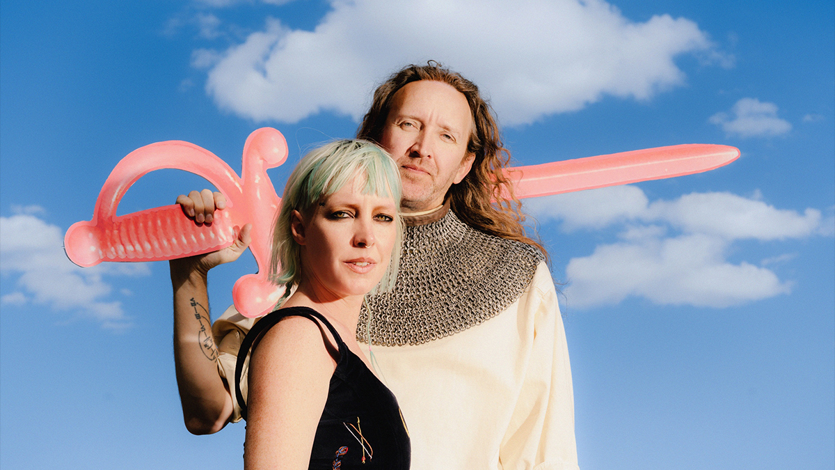 Sylvan Esso are finding ways to laugh among the doom