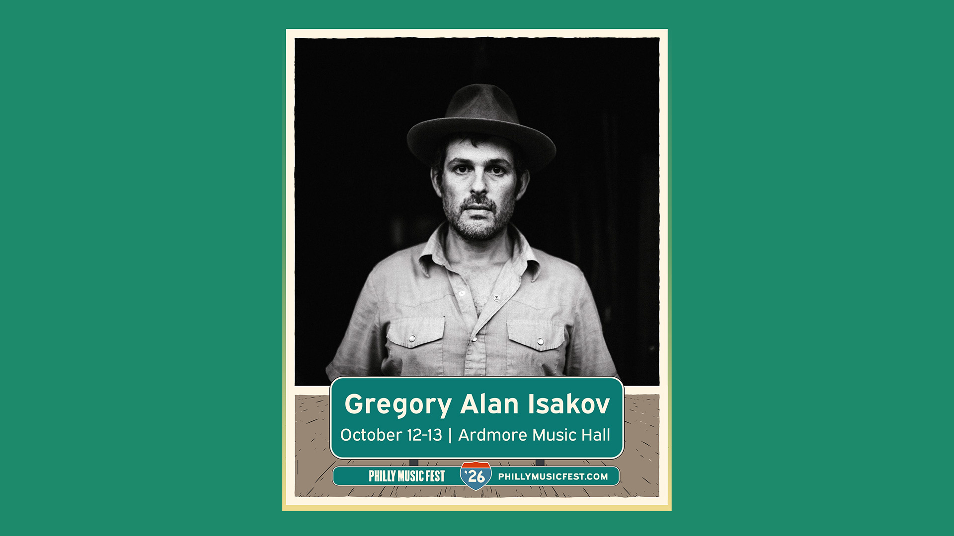 Ticket Giveaway: GREGORY ALAN ISAKOV at Philly Music Fest