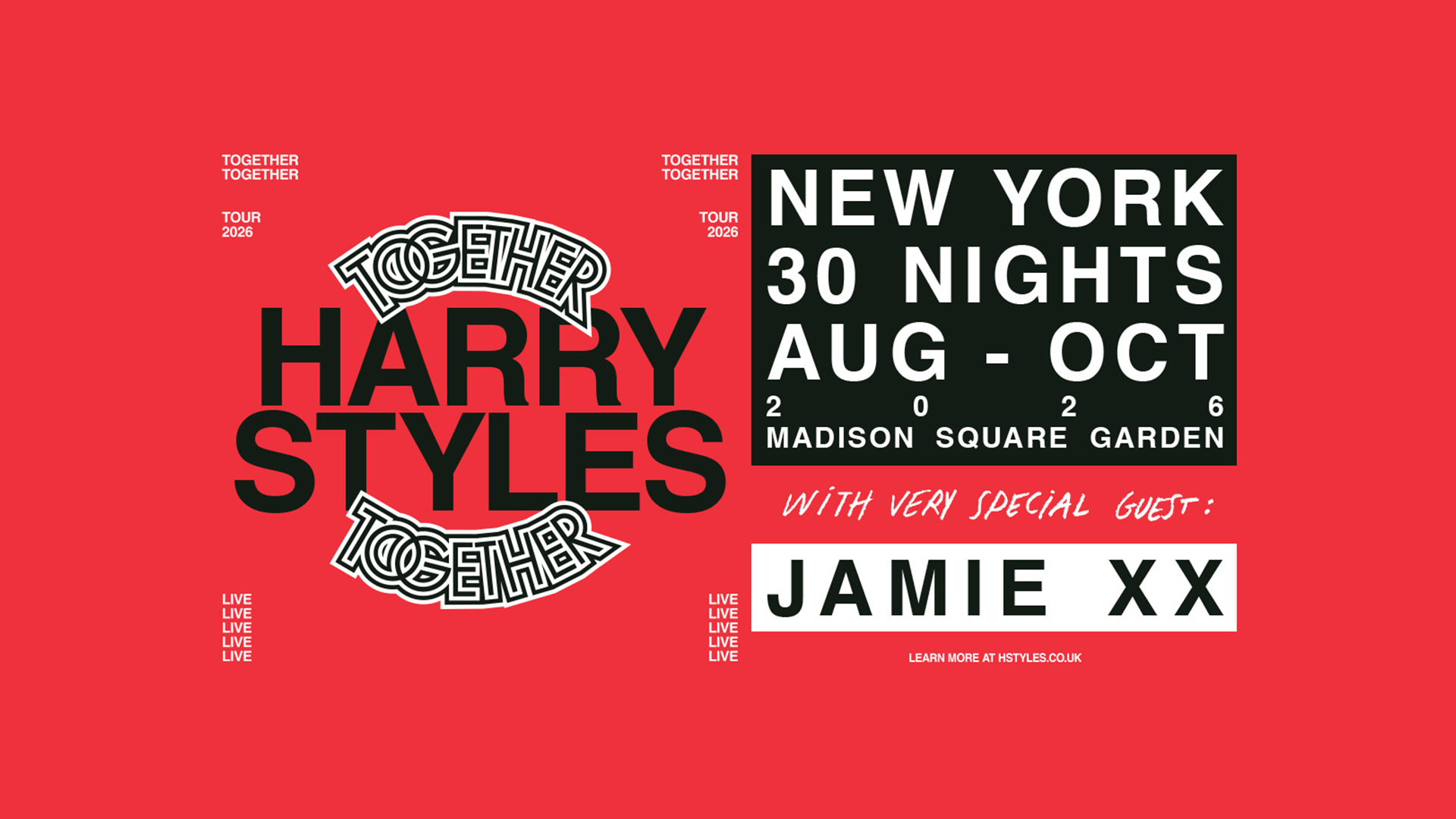 Ticket Giveaway: HARRY STYLES