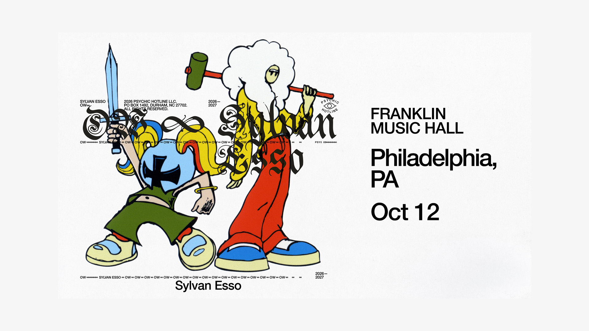 Ticket Giveaway: SYLVAN ESSO
