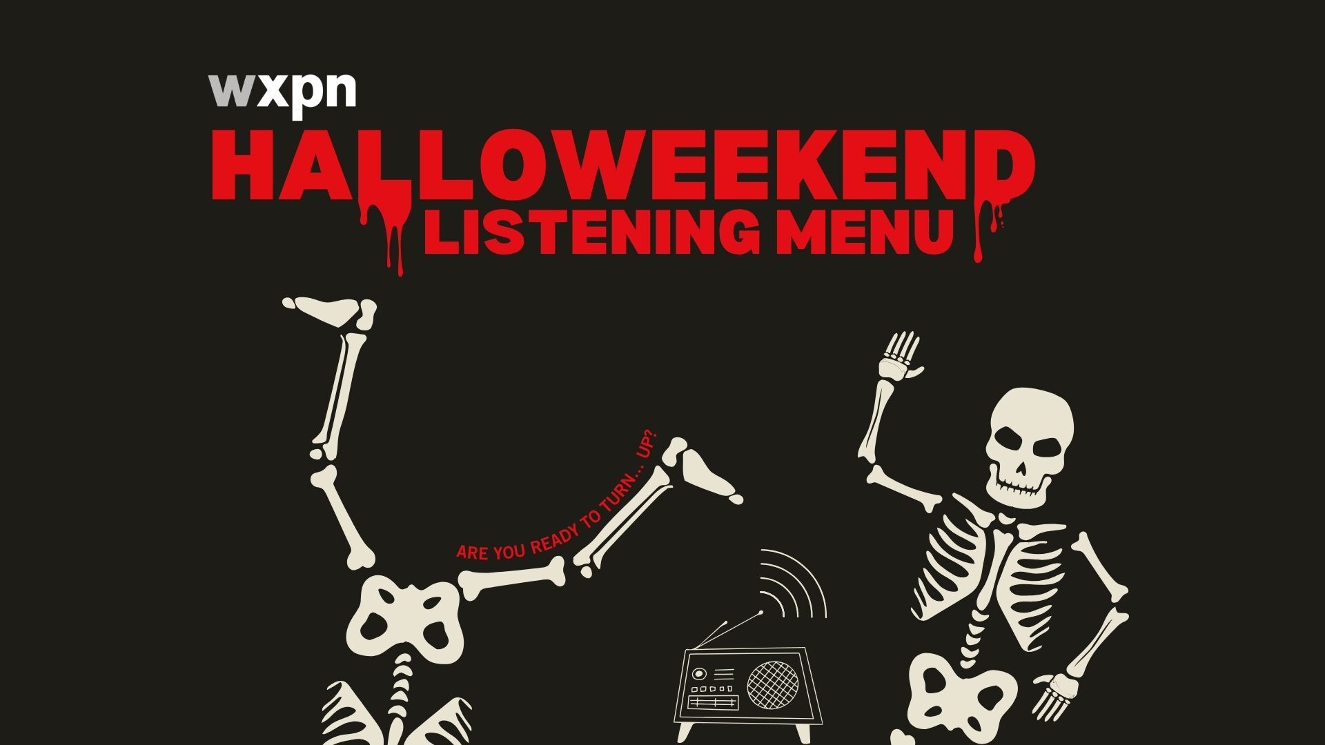 Celebrate Halloween with special programming from Robert Drake and Eric Schuman