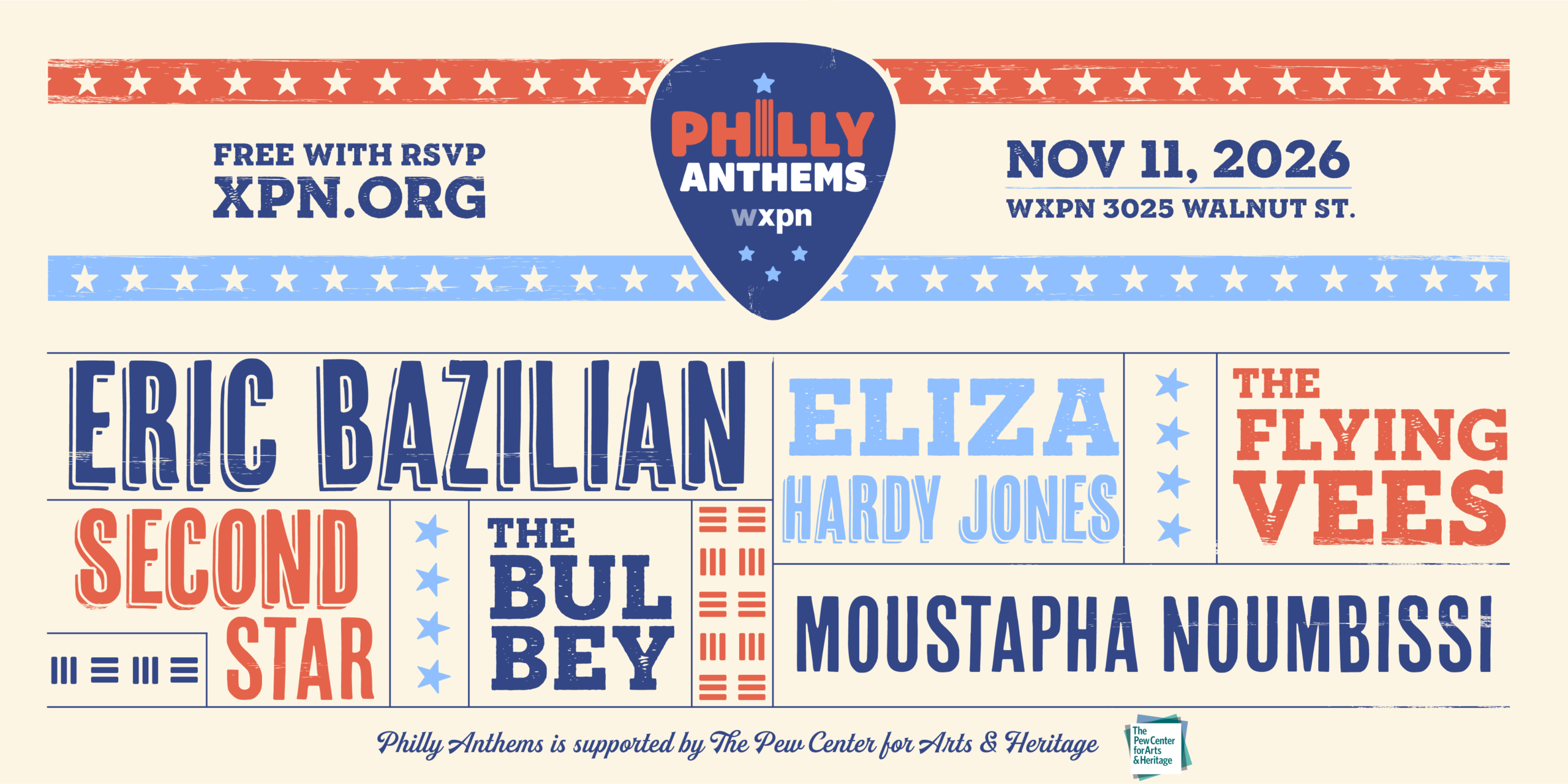 Don’t miss our two live Philly Anthems showcases